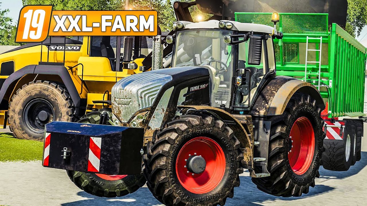 LS19 XXL Farm #44: SILAGE mit dem FENDT Black Beauty transportieren! | LANDWIRTSCHAFTS SIMULATOR 19
