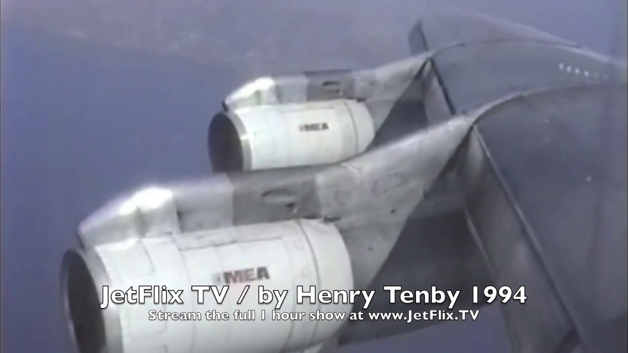 BOEING 707 CITY! MIDDLE EAST AIRLINES 707 720 ACTION BEIRUT AIRPORT 1994 (HD) | HENRY TENBY