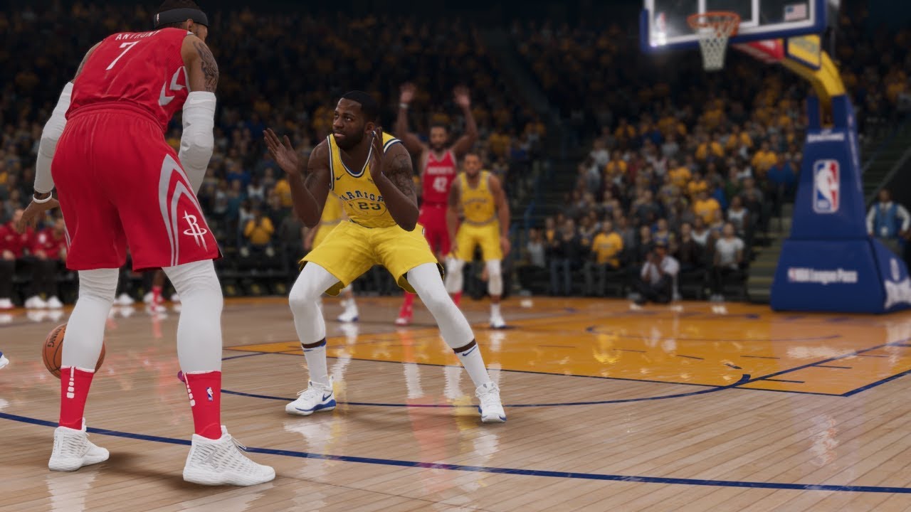 NBA Live 19: Rockets vs Warriors - 4th Quarter | KD Take Over