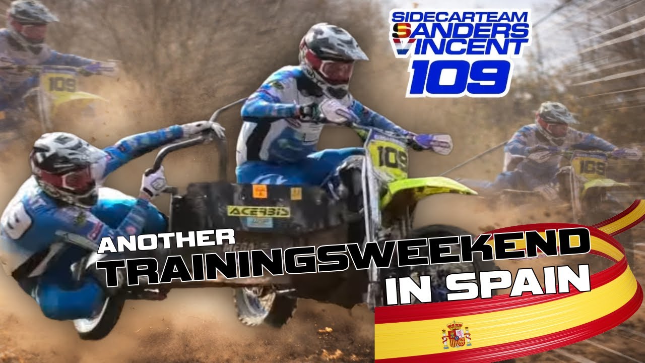 Another training in Spain with Sidecarteam Sanders/Vincent 