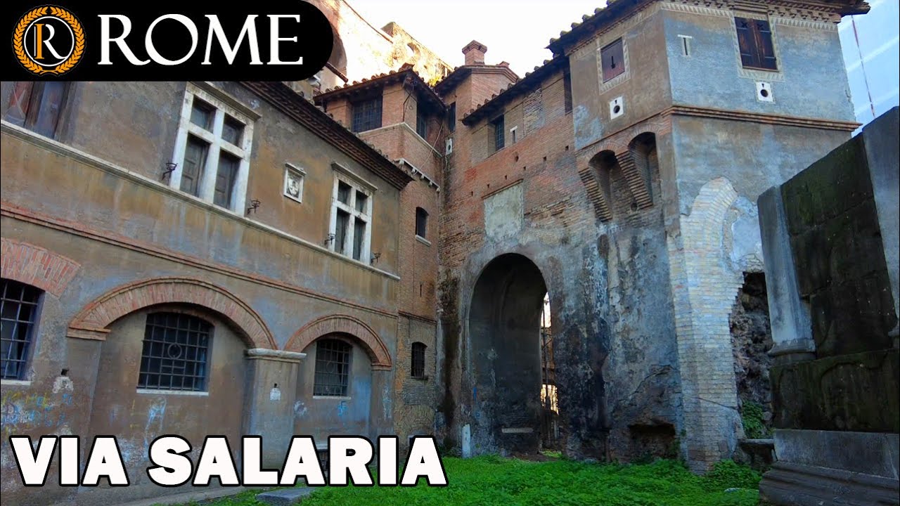 Экскурсия по Риму ➧ Виа Салария - Вилла Альбани [4K Ultra HD]