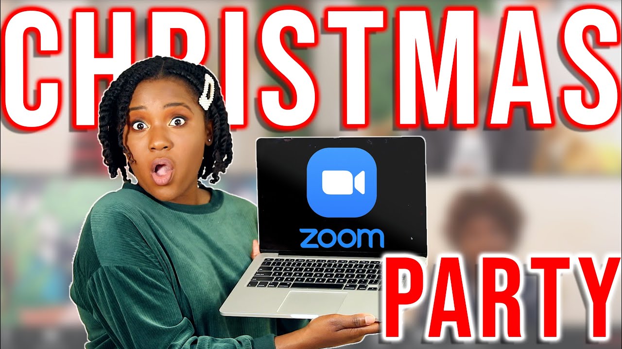 How to host a Virtual Christmas Party for Zoom | Virtual Party Games | Zoom Call Gone Wrong Sketch