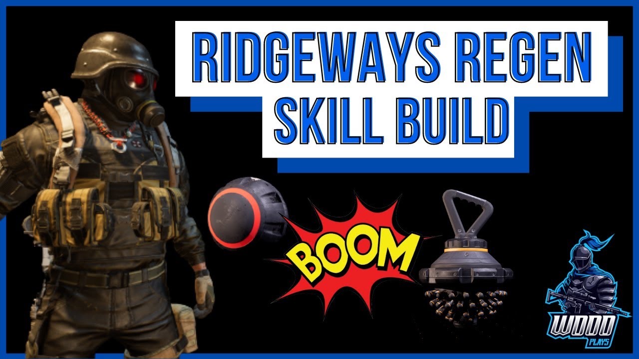 The Divisions 2 - RIDGEWAYS PRIDE BLEED SKILL BUILD