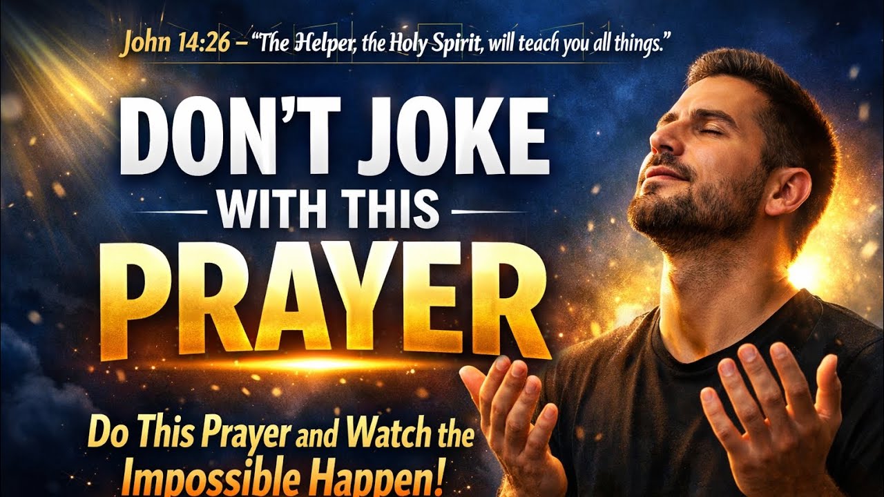 The Prayer That Changes Everything – Holy Spirit Breakthroughs!, don't play with this prayer 🙏