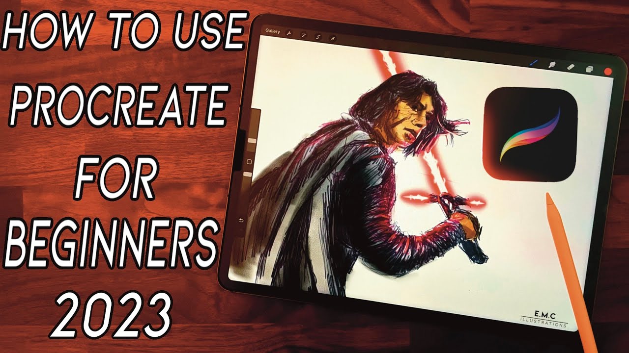 PROCREATE Beginners Guide(how to draw using procreate)