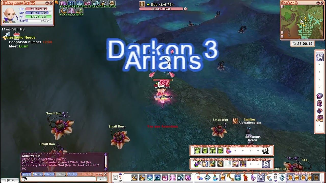 Flyff Universe | Int AoE Billposter - Bgvur Tialbold | Boopoison Farming