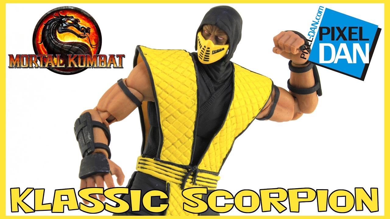 Scorpion Mortal Kombat Klassic Storm Collectibles 1/12 Action Figure Video Review