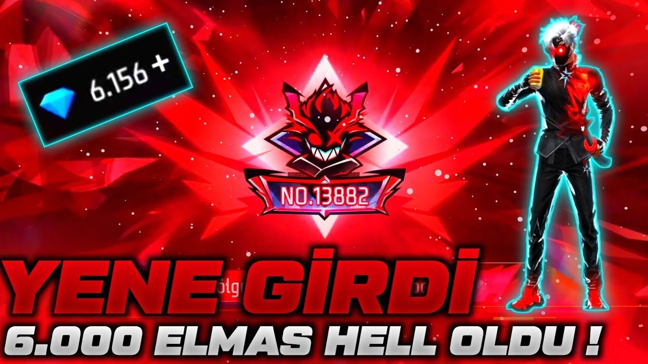 FREE FİRE YENİ SOXUŞ PALTARİN ALDİM 6.000 GİRDİ 🥹 || FREE FİRE ELMAS XERCLEME !!!
