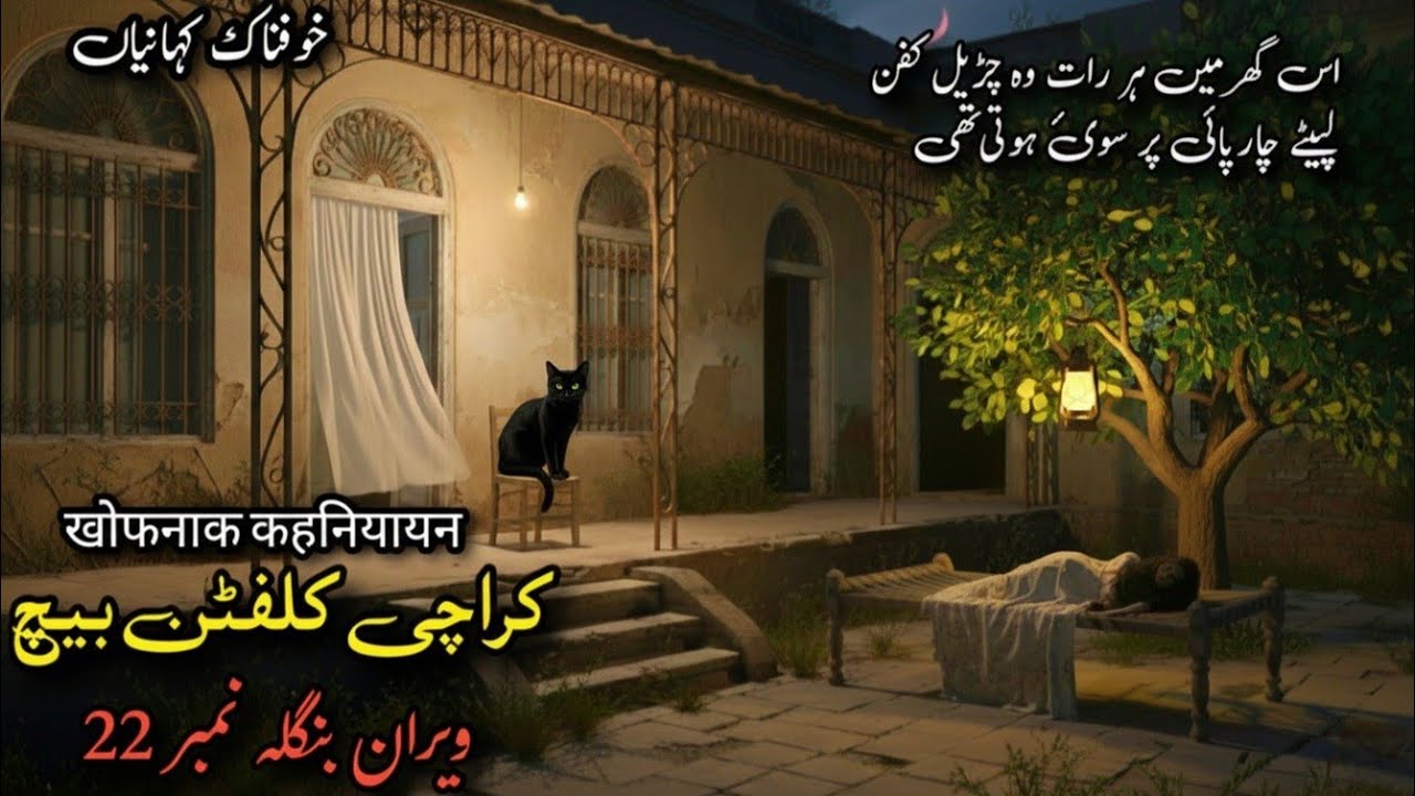 A Terrifying Scary Story Of Haunted Banglow No 22 Of Karachi Clifton Beach|Horror Stories Urdu|