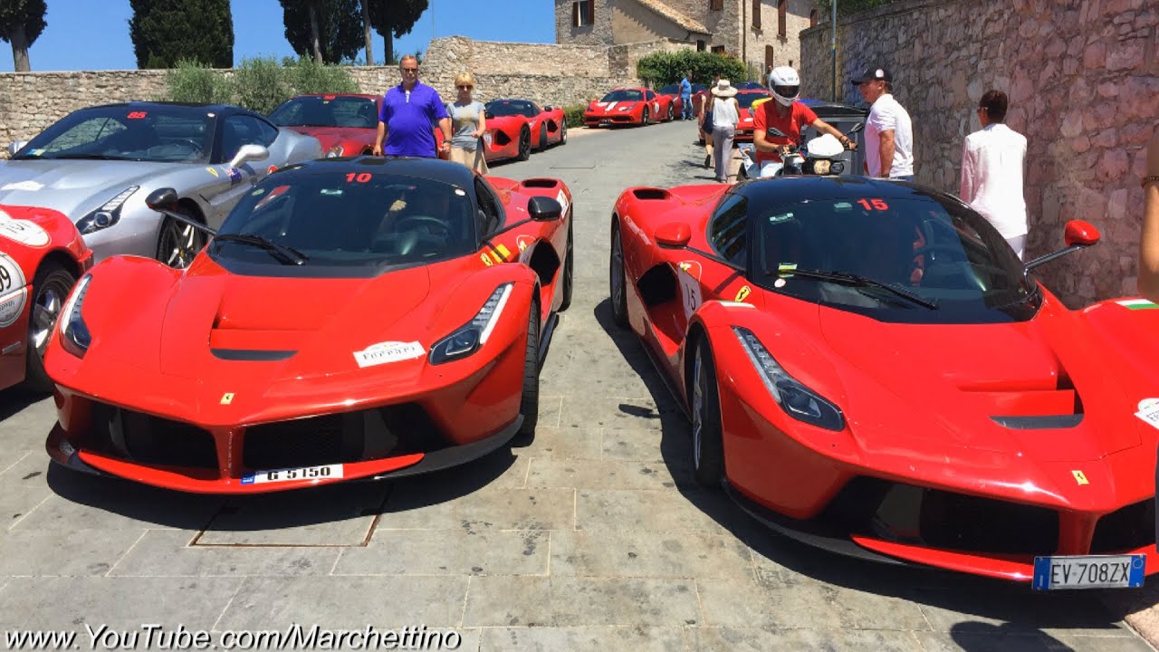 The Biggest LaFerrari Gathering - 12 of them!