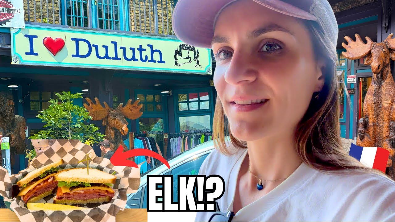 Trying Elk for Lunch, Glensheen (Murder) Mansion, Canadian Fires' Smoke | A French Girl in Minnesota