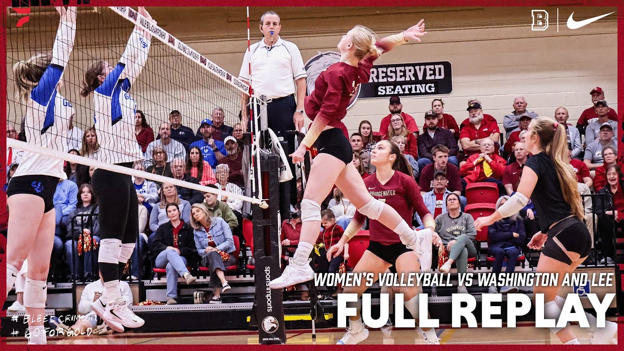 ODAC Championship: Bridgewater College Women's Volleyball vs Washington and Lee Replay