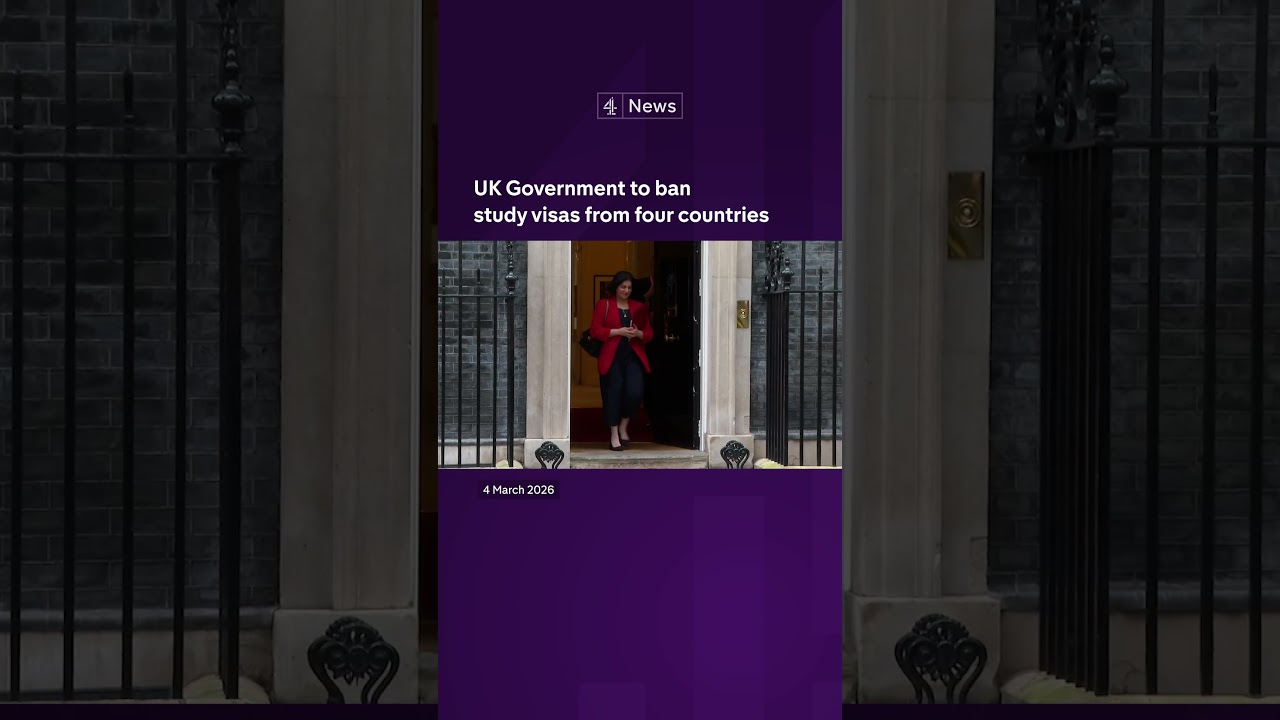 UK Government to ban study visas from four countries