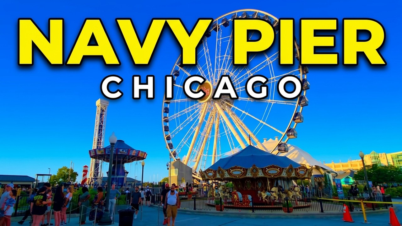 Navy Pier Chicago Illinois Ultimate Full Tour