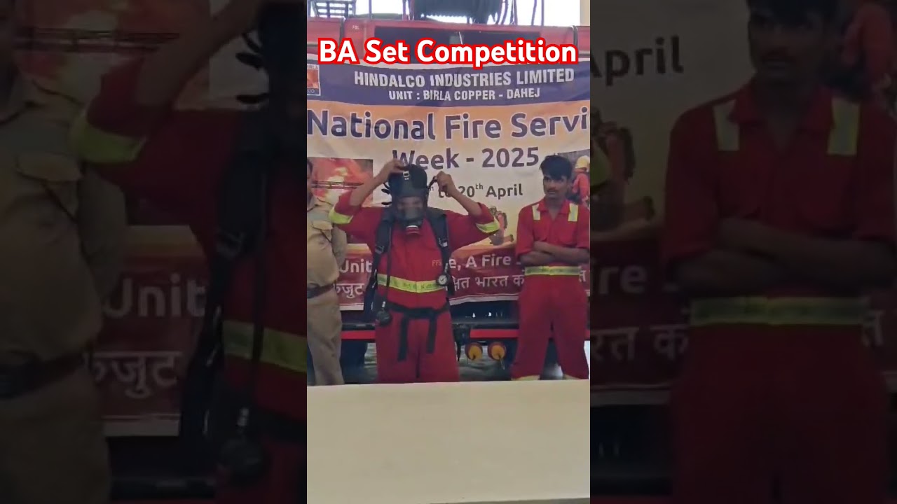 BA Set competition #fire #firefighter #fireman #rescue #emergency #drill #2025 #trailer