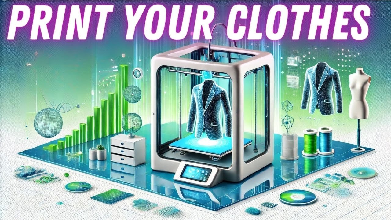What if you could print your own clothes at home with a 3D printer