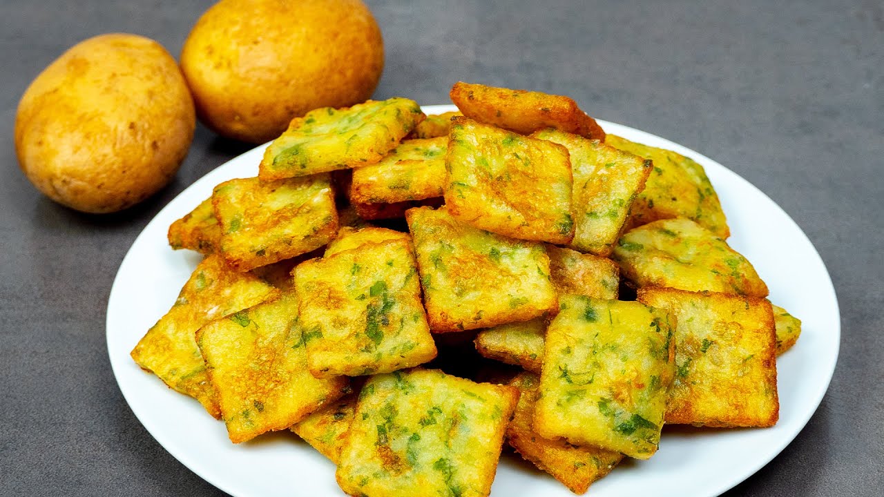 La ricetta preferita della famiglia! Snack di patate in soli 15 minuti