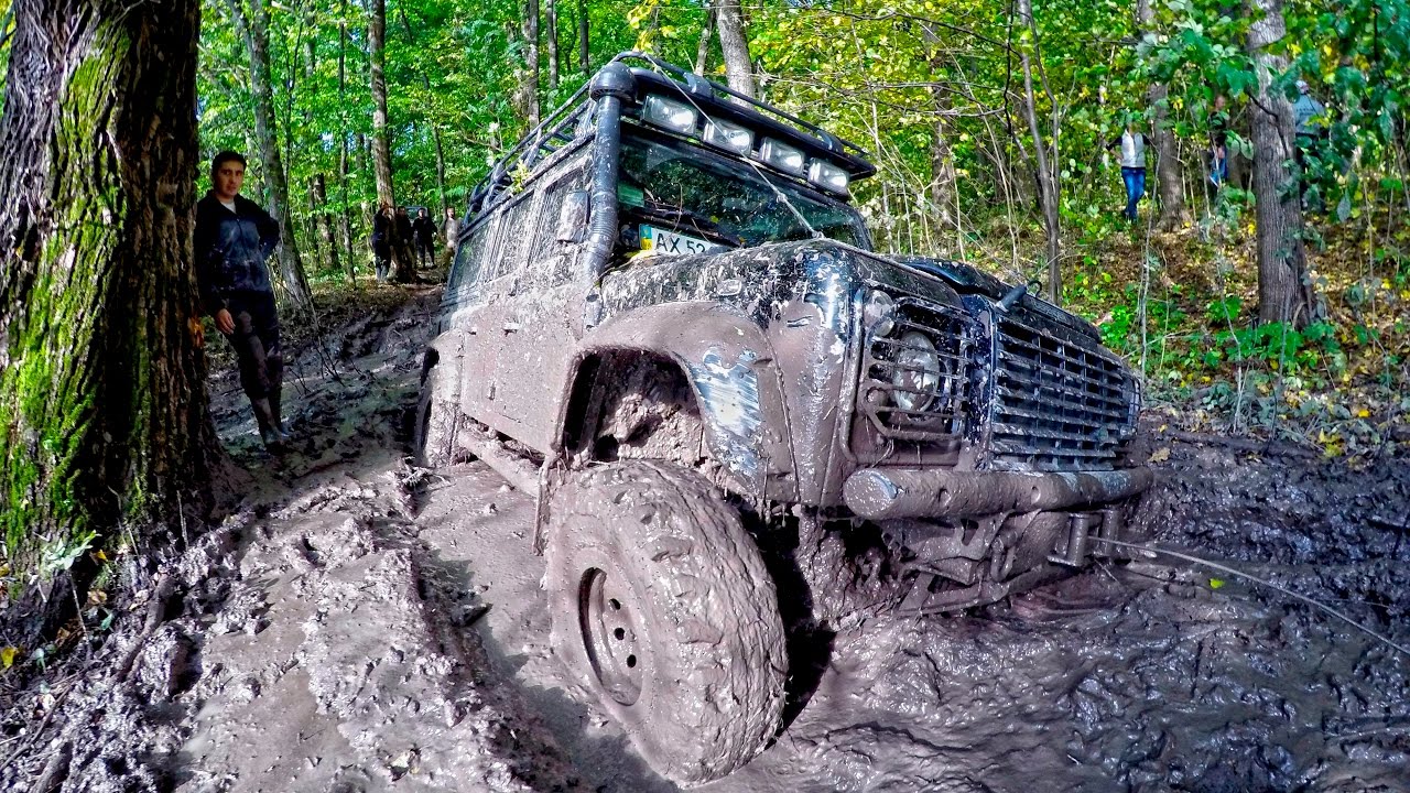 Land Rover Defender vs Isuzu Bighorn vs Lexus vs Mitsubishi Pajero vs Kia Sportage [Off-Road 4х4]