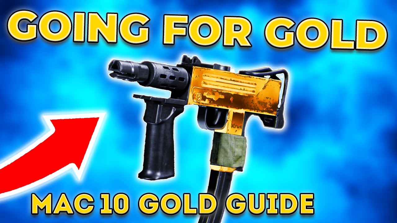 FASTEST WAY TO GET MAC-10 GOLD | GOLD CAMO GUIDE – COD COLD WAR