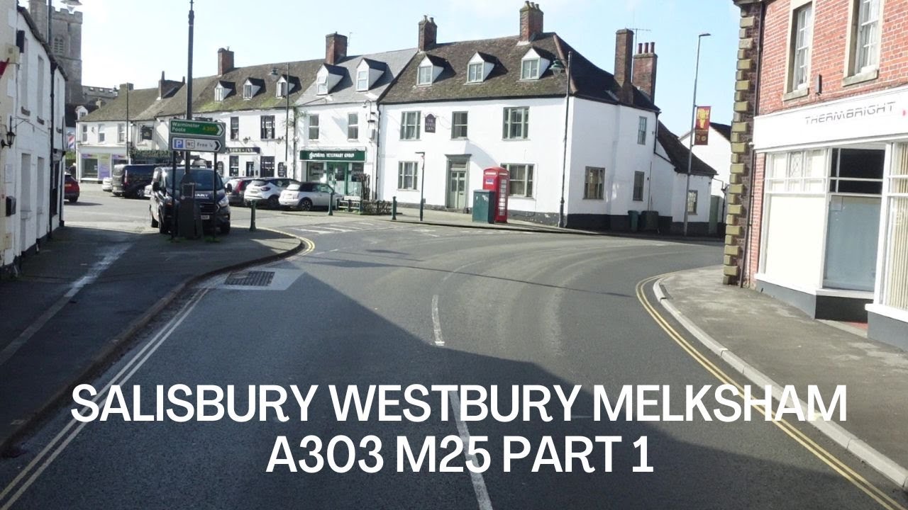 Salisbury Westbury Melksham A303 M25 Part 1 - HGV Container Trucking UK Cab View POV VLOG