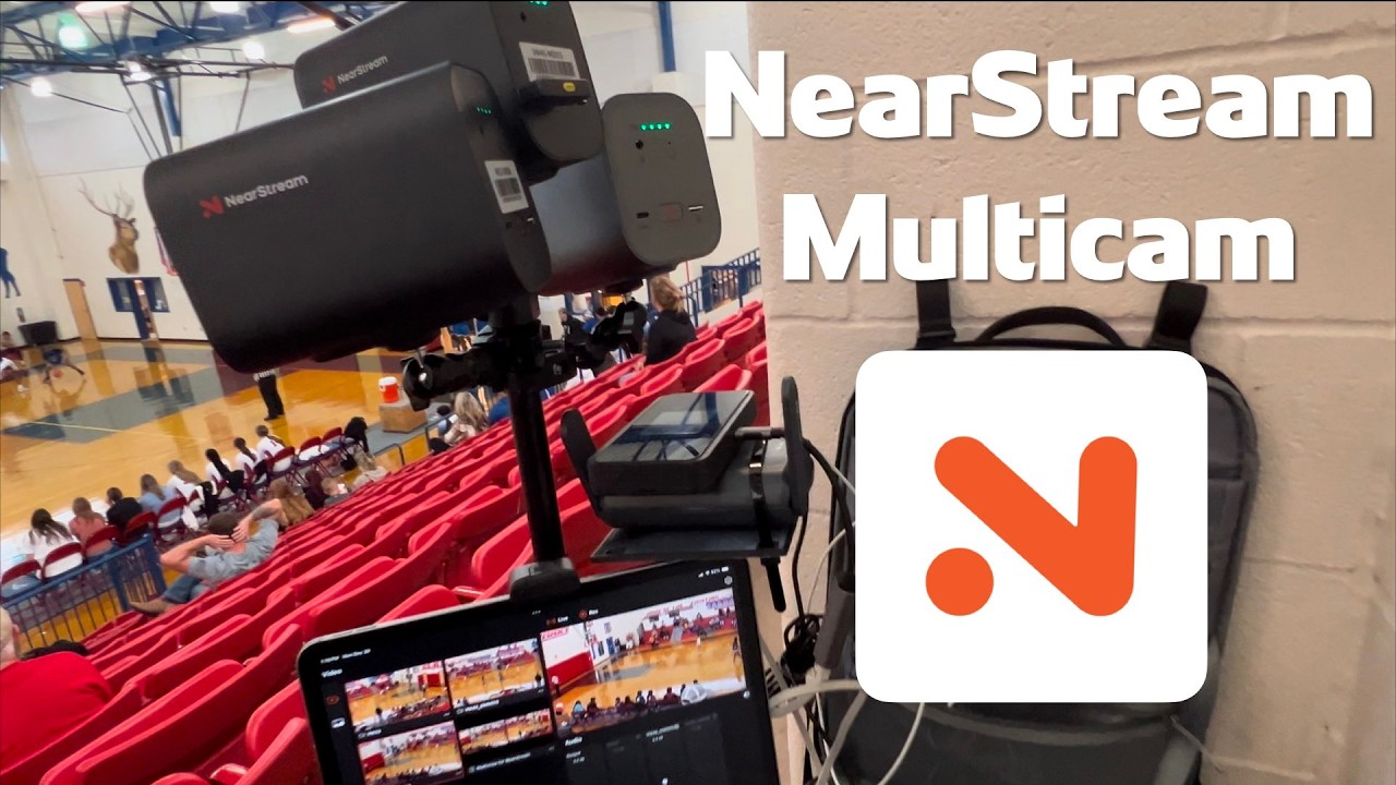 NearStream Multicam App Overview   (Basketball Live Stream)