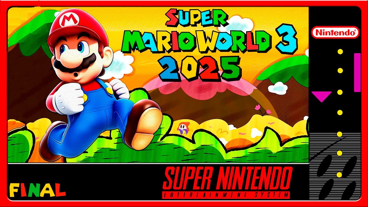 Super Mario World 3 Lançamento 2025 A Nova Aventura do Mario! 100%