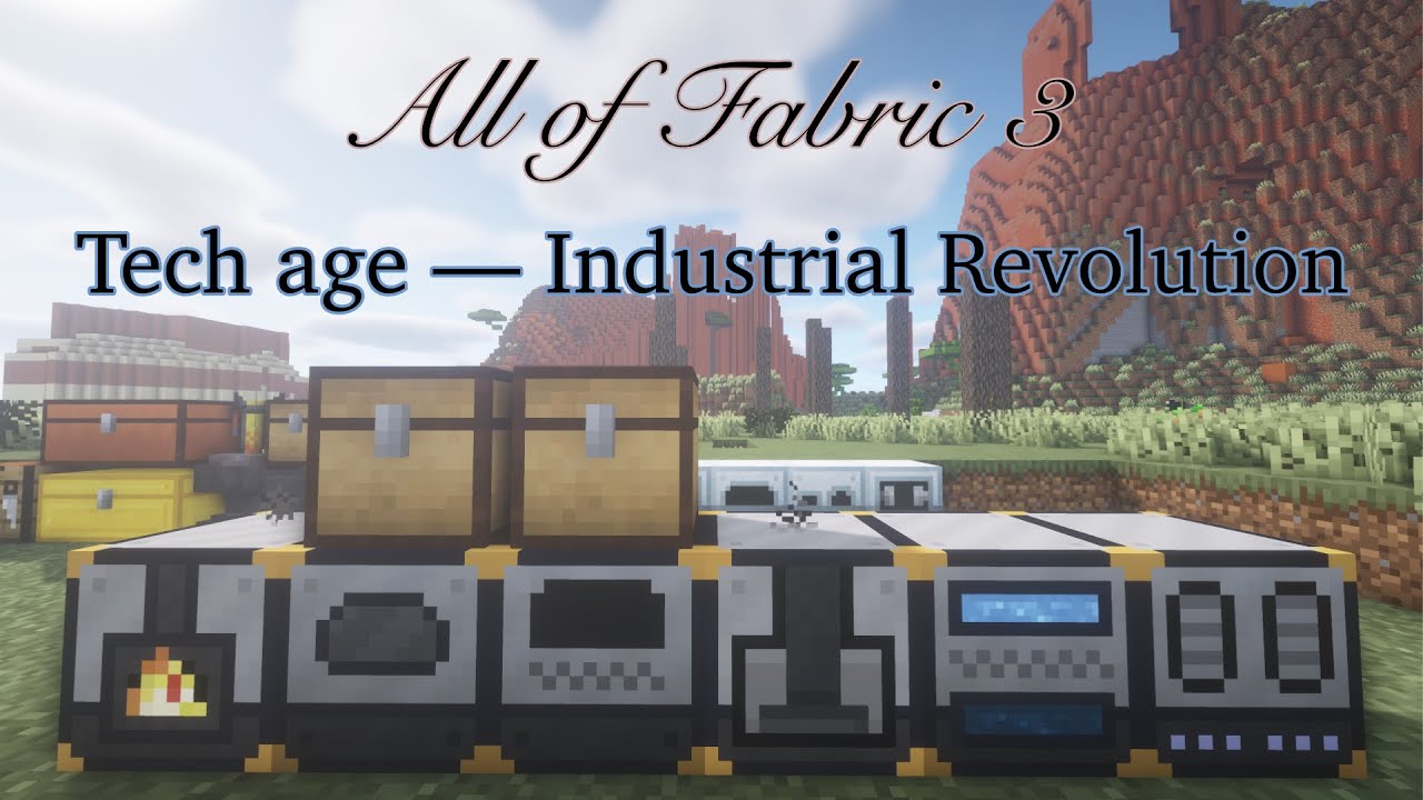 Modded Minecraft: All of Fabric 3 | Industrial Revolution | EP 3