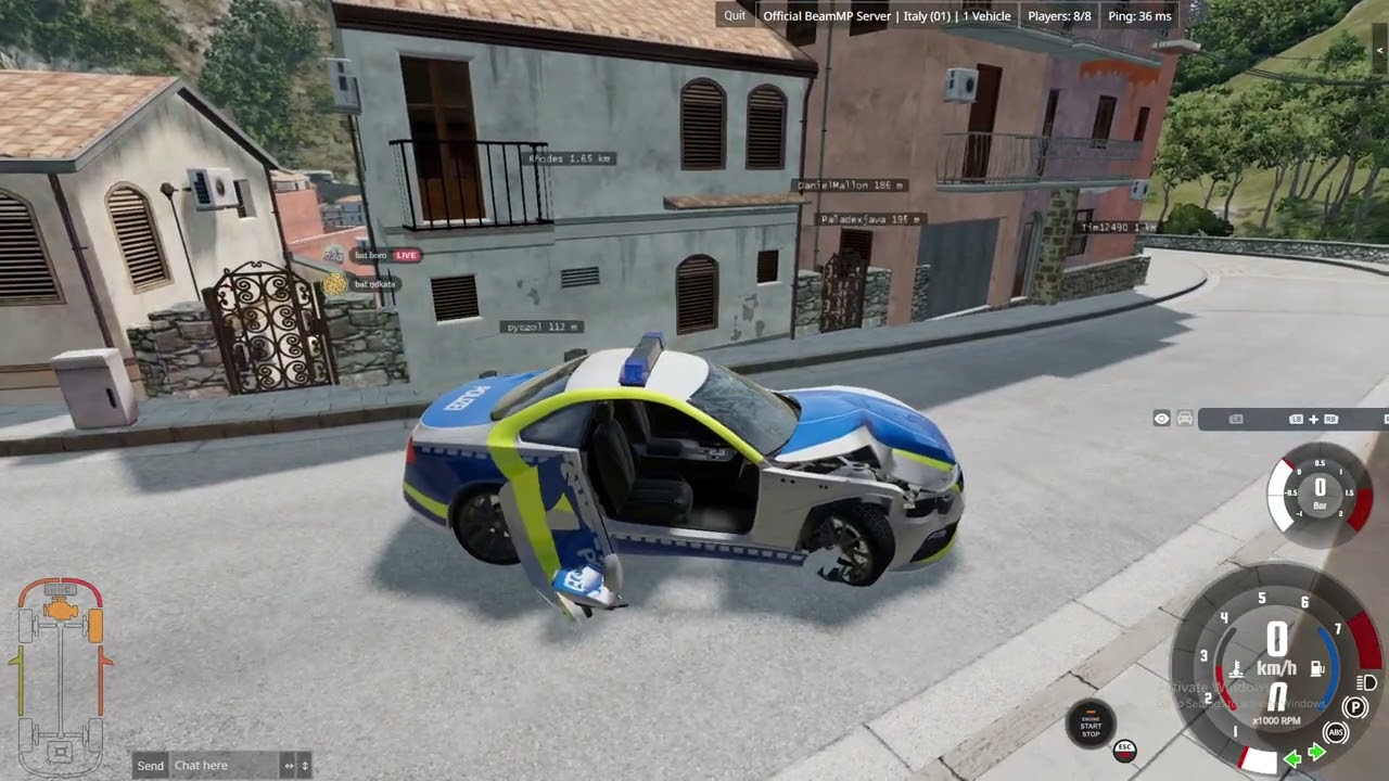 BEAMNG.drive с борко