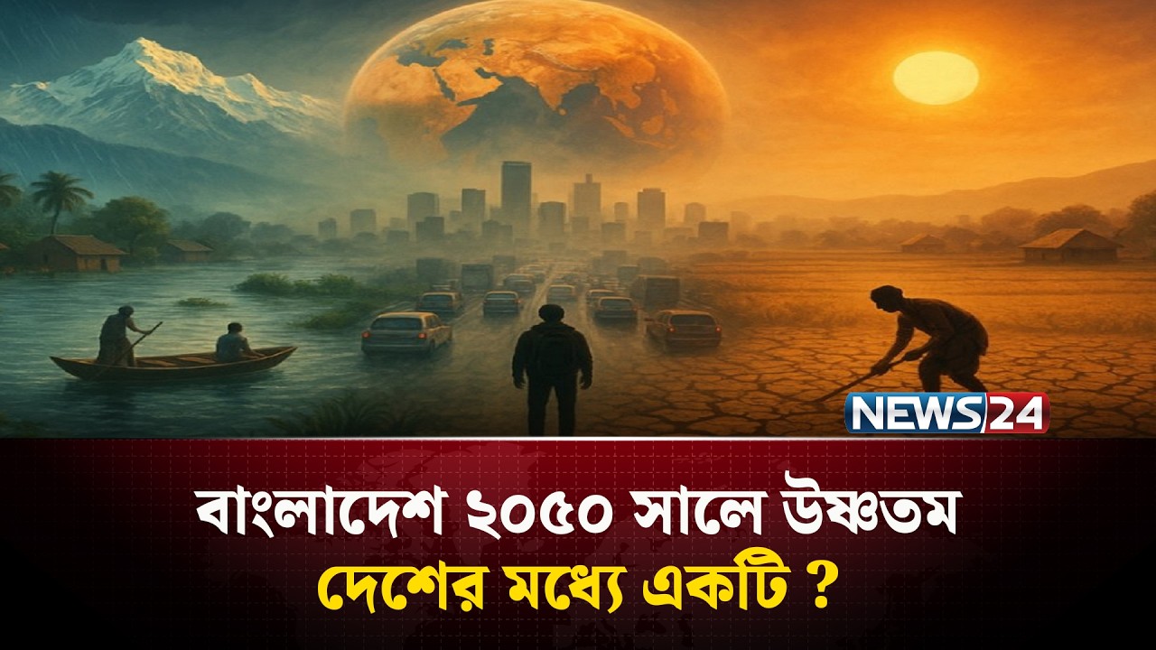 বাংলাদেশ ২০৫০ সালে উষ্ণতম দেশের মধ্যে একটি ? | Bangladesh | Global Warming | NEWS24