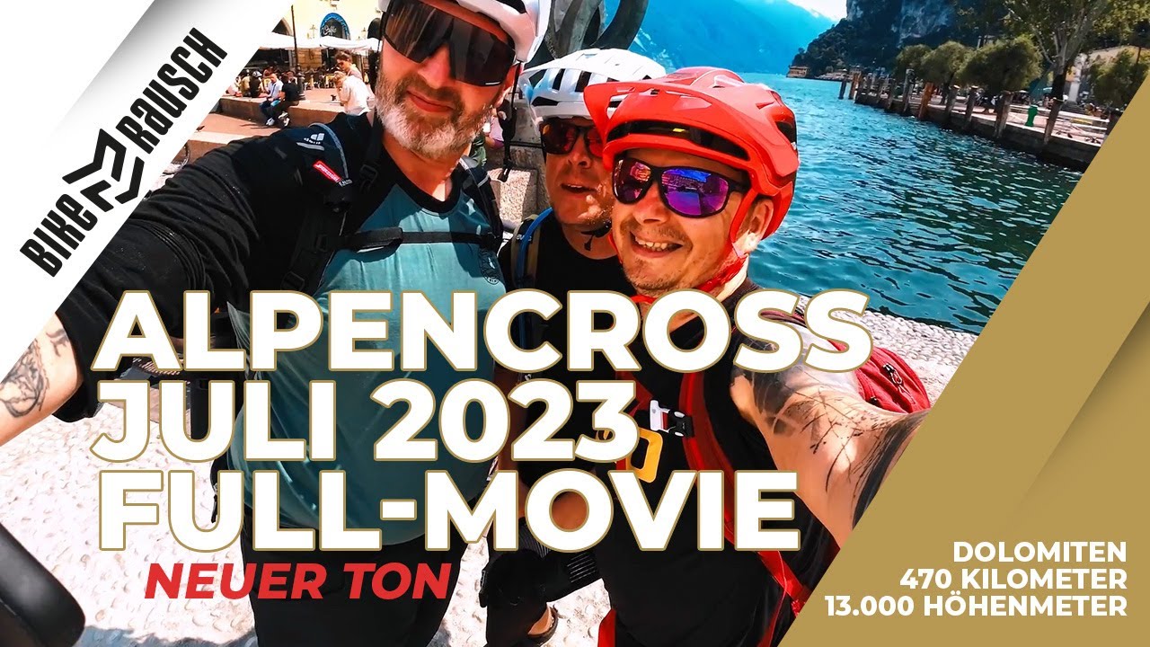 BIKERAUSCH Alpencross 2023 (Dolomiten | besserer Ton)