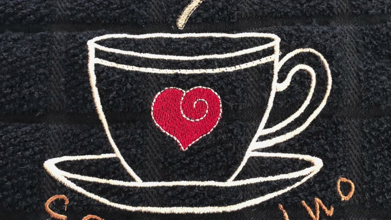 Coffee Cup Embroidery - Part 2 - Dream Machine