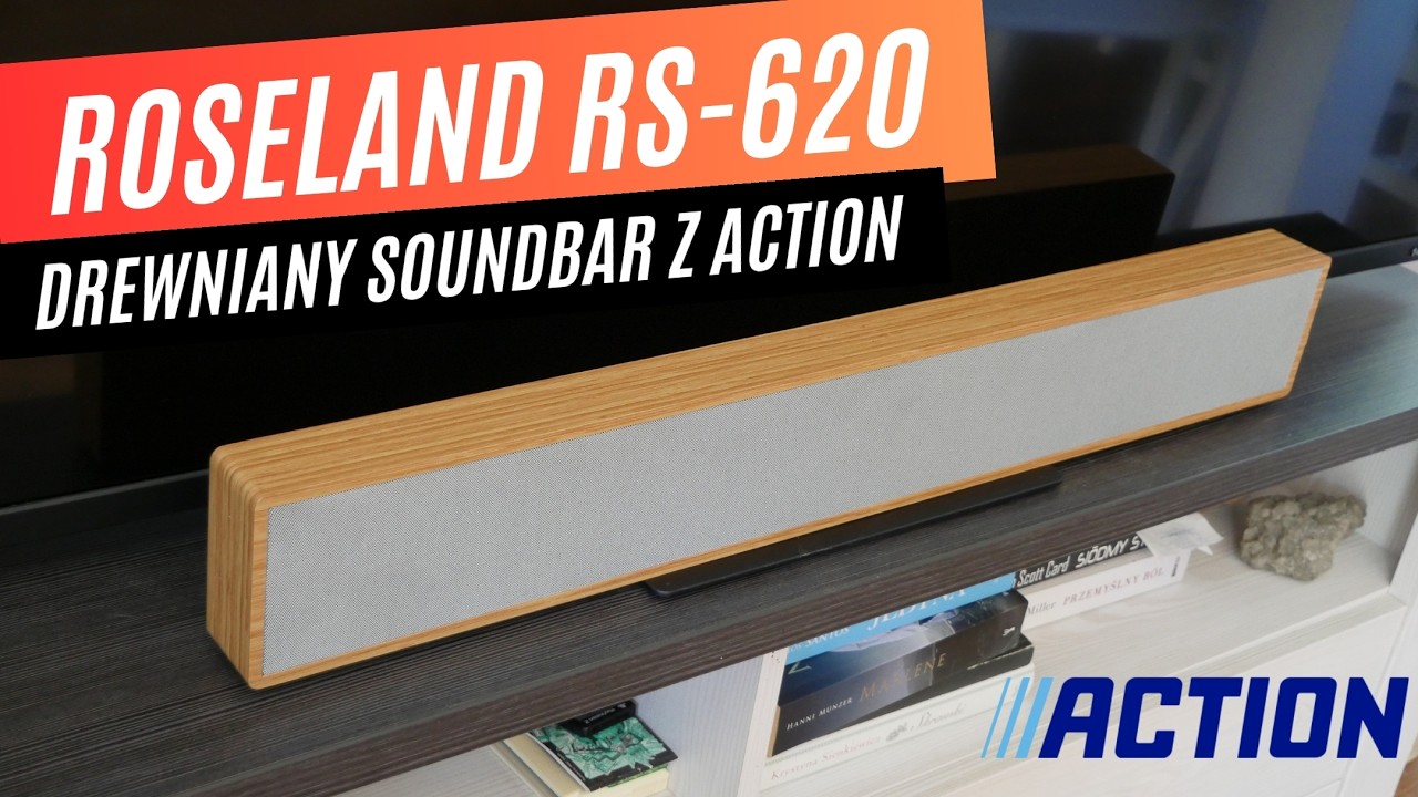 Roseland RS-620 - tani i drewniany soundbar z Action | recenzja