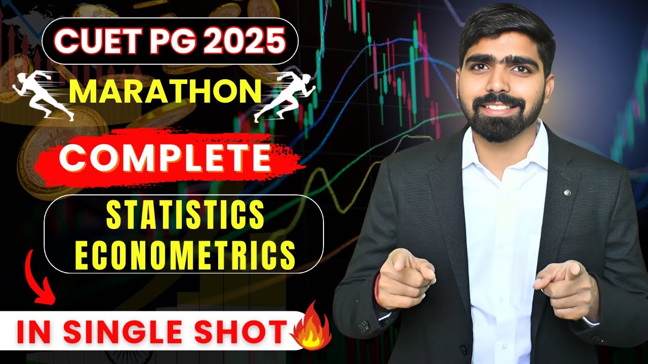 Marathon Complete Statistic and Econometrics MA Economics Entrance
