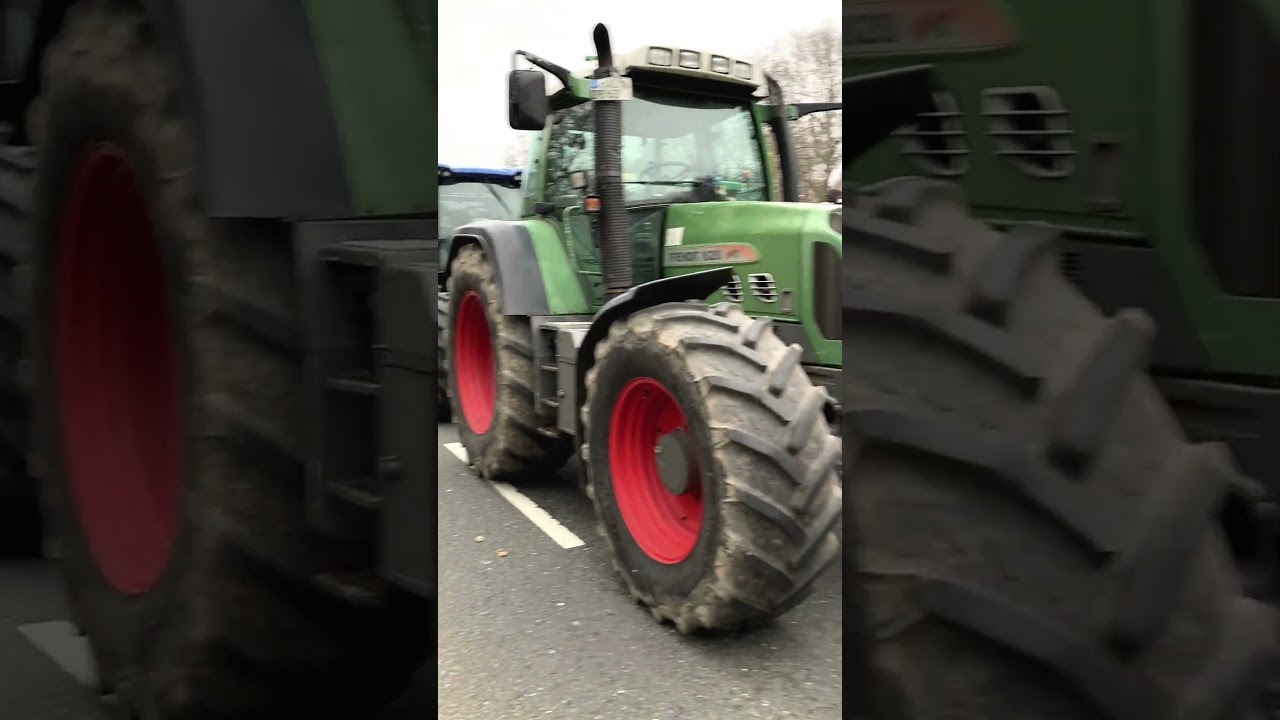 Bauernprotest am 18. Dezember 2023 in Berlin | #heimischelandwirtschaft