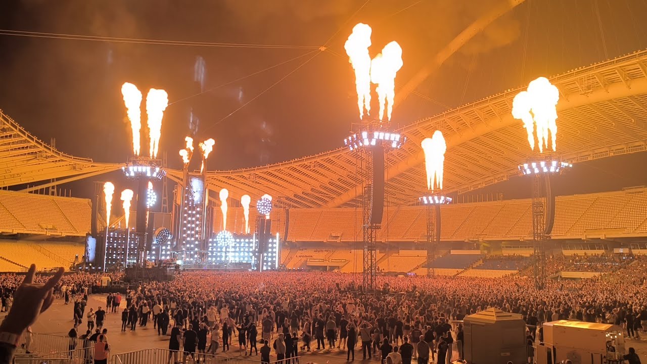 Rammstein Live Concert - OAKA Athens Greece 2024