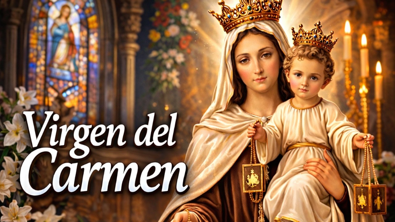 Oración a la Virgen del Carmen  🙏 que salva y protege de todo mal