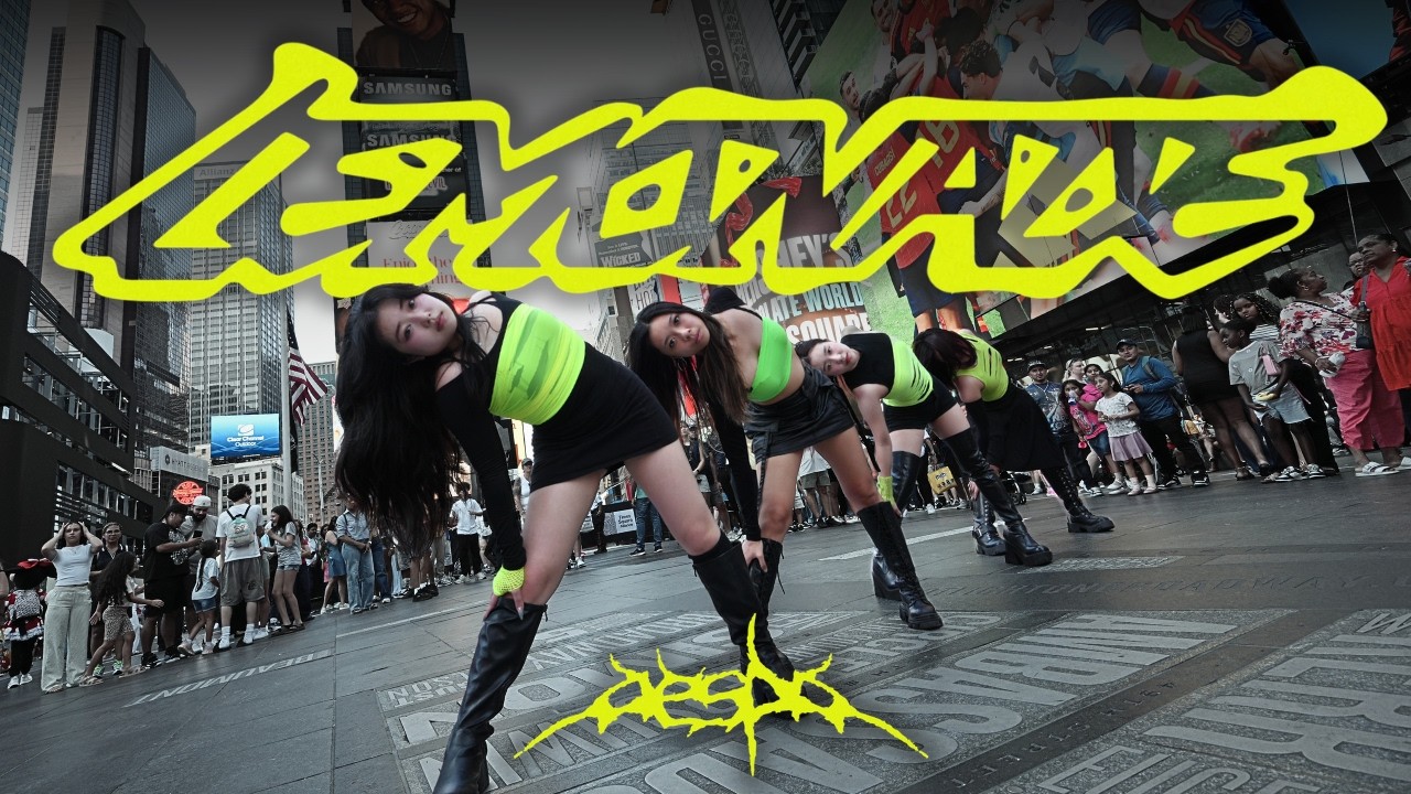 [KPOP IN PUBLIC NYC - TIMES SQUARE | ONE TAKE] AESPA (에스파) 'Lemonade' Dance Cover by ONE DANCE CREW