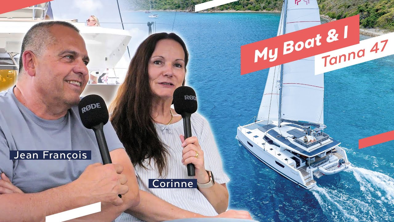 Un tour du monde en catamaran Tanna 47 ? Le rêve de ces nouveaux propriétaires Suisses...