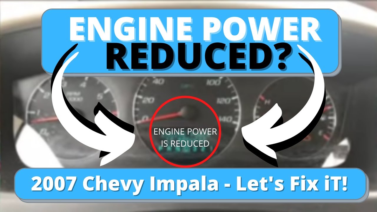 Engine Power Reduced Chevy Cars - Part One