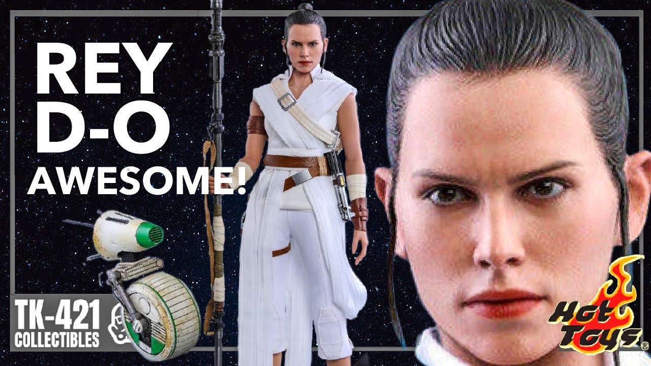 Hot Toys Rey & D-O MMS559 Unboxing and Review | The Rise of the LAST Rey Figure?