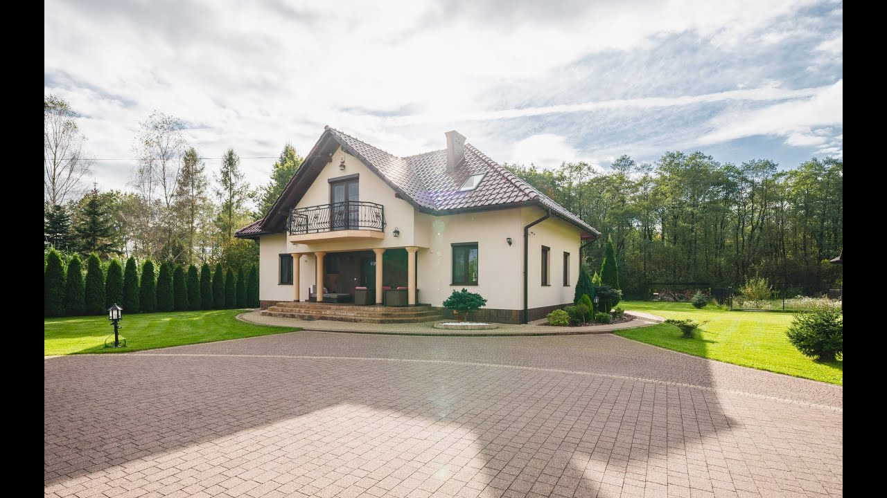 Reprezentacyjny dom 300 m2 na dużej działce 29 a, pod lasem | gm. Czernich&oacute;w k. Krakowa | of. 27637