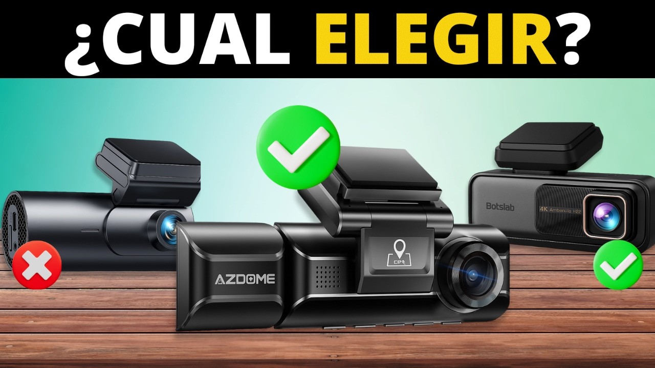 ✅5 Mejores DASHCAM de 2026 [TOP 5 Cámaras para de Vigilancia de Coches]