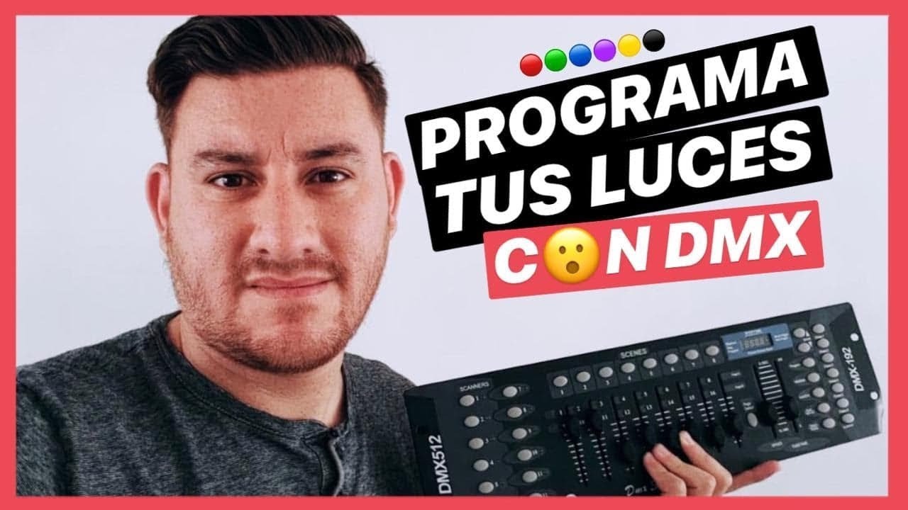 😮 #1 COMO PROGRAMAR TUS LUCES CON DMX (Sonido DJ) 🔊
