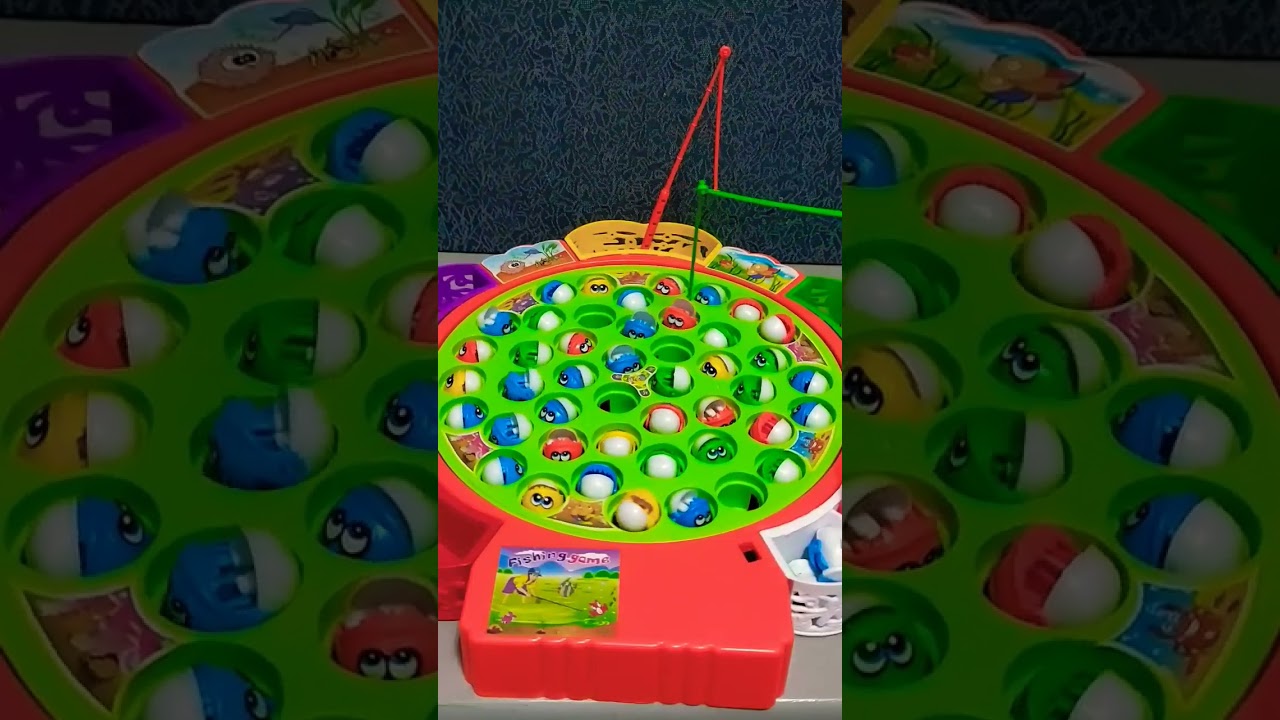 THE BEST FISHING GAME TOY ASMR #shorts #fish #fishing #asmr