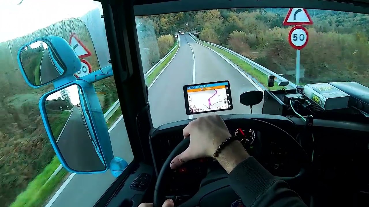 POV Driving Scania R450.Spain.