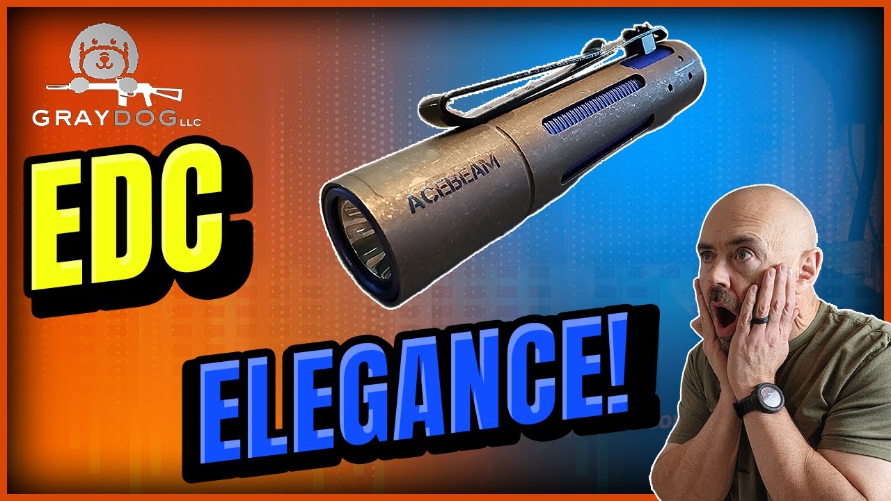 Acebeam Rider RX 2.0: Elegant EDC Flashlight!