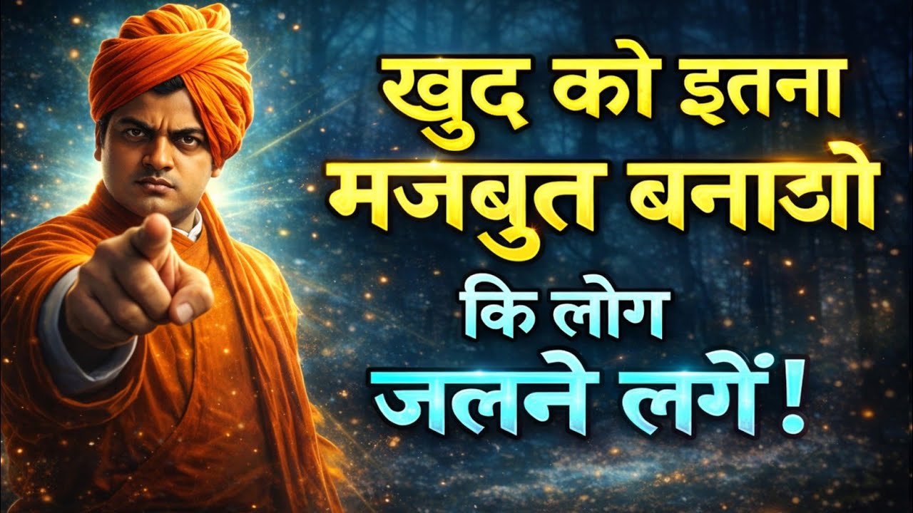 खुद को इतना बदल दो कि लोग तरस जाएं | Swami Vivekananda Motivational Speech