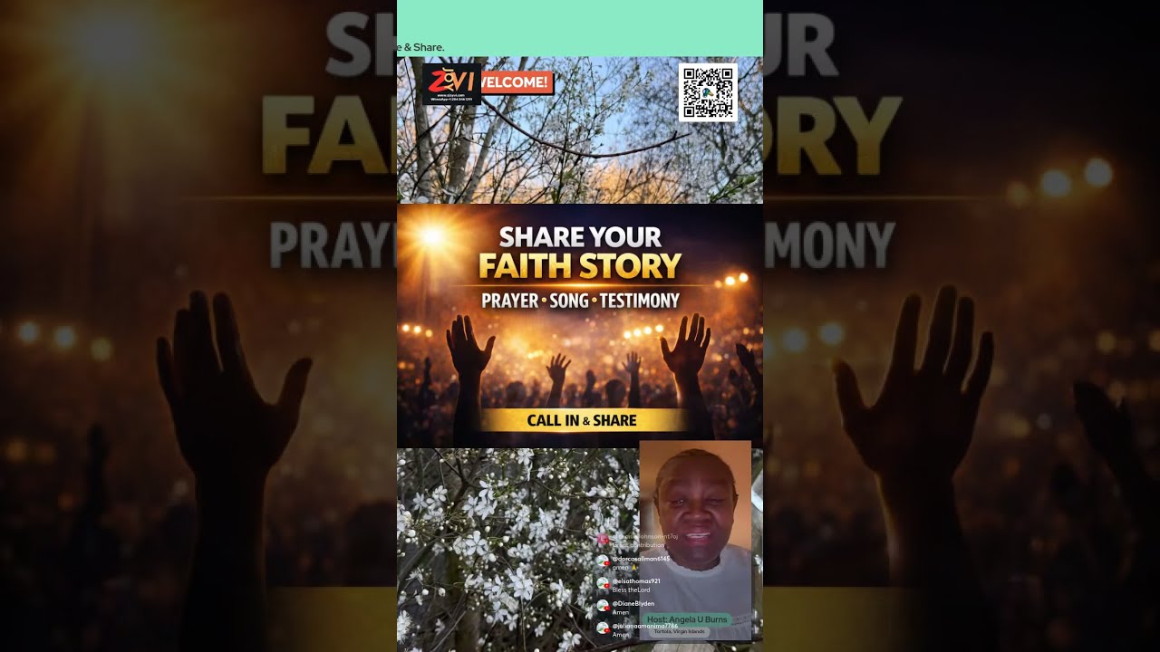Share Your Faith Story – Prayer, Testimony, Devotion or Song 📱