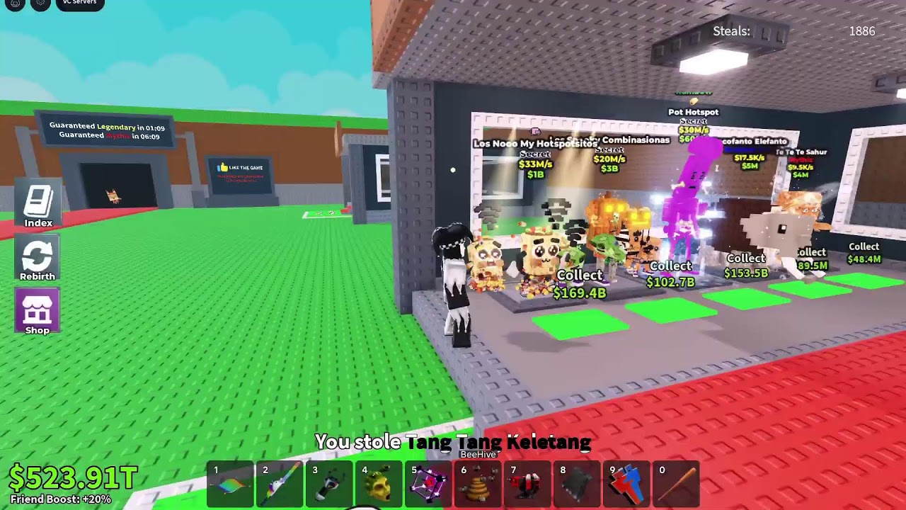 STEAL A BRAINROT | TRADE/PVP
