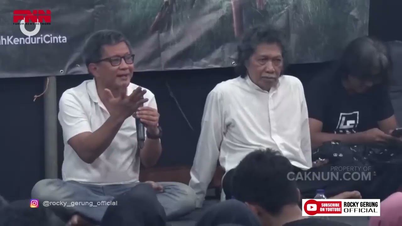 DUET PENYEMBUHAN POLITIK ALA ROCKY GERUNG-CAK NUN